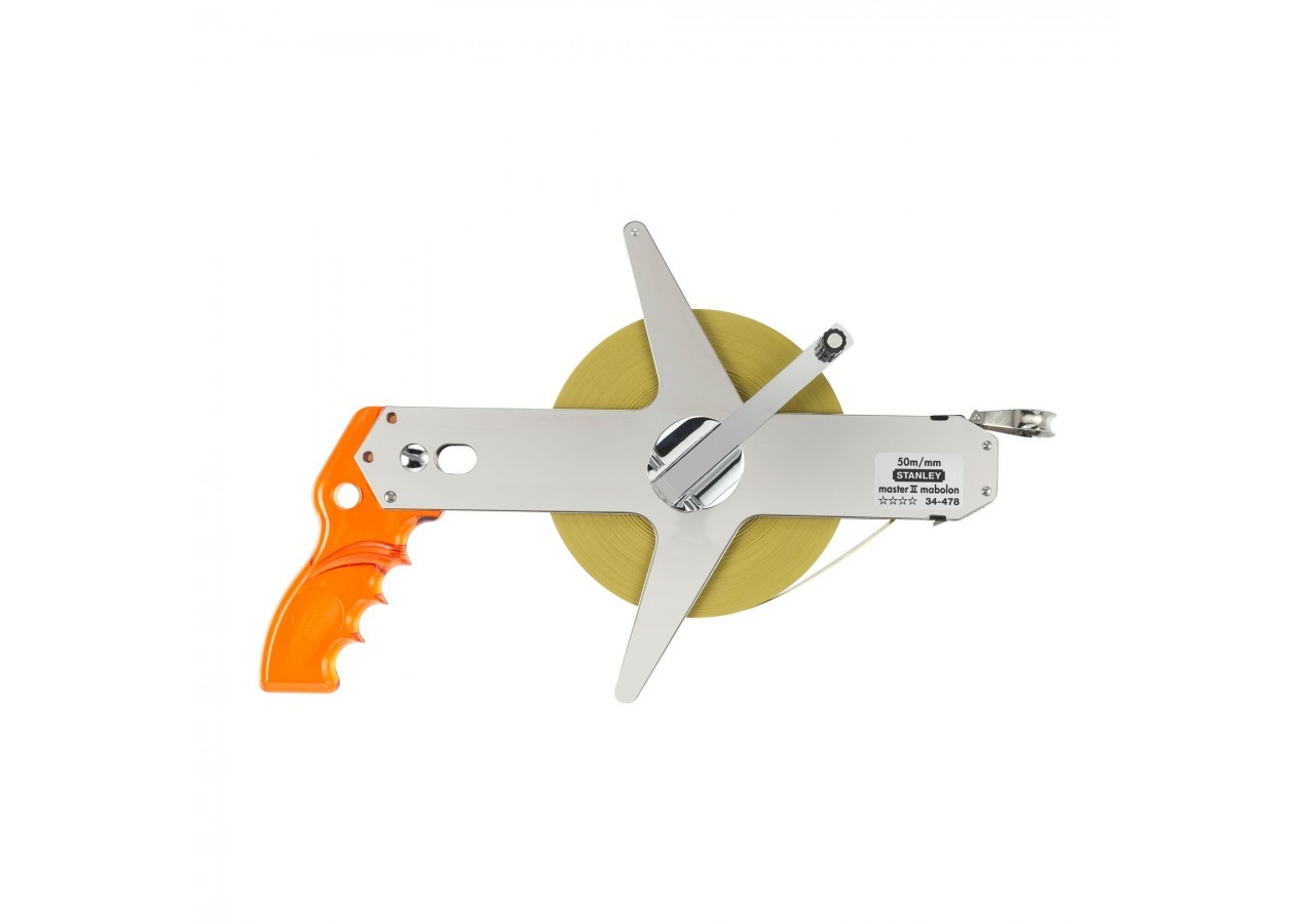 MESURE LONGUE 50M X 12,7MM RUBAN ACIER MABOLON MASTER II - 1-34-478 - Stanley