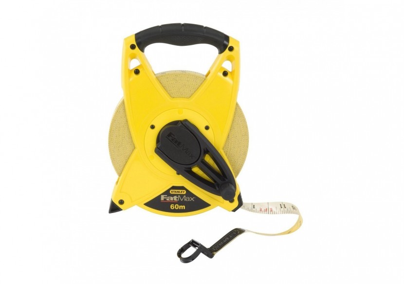 MESURE LONGUE 60M X 19MM RUBAN FIBRE DE VERRE FATMAX - 2-34-824 - Stanley