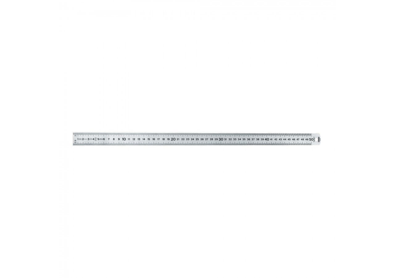 REGLET ACIER INOXYDABLE SEMI- FLEXIBLE 50CM X 25MM - 1-35-556 - Stanley