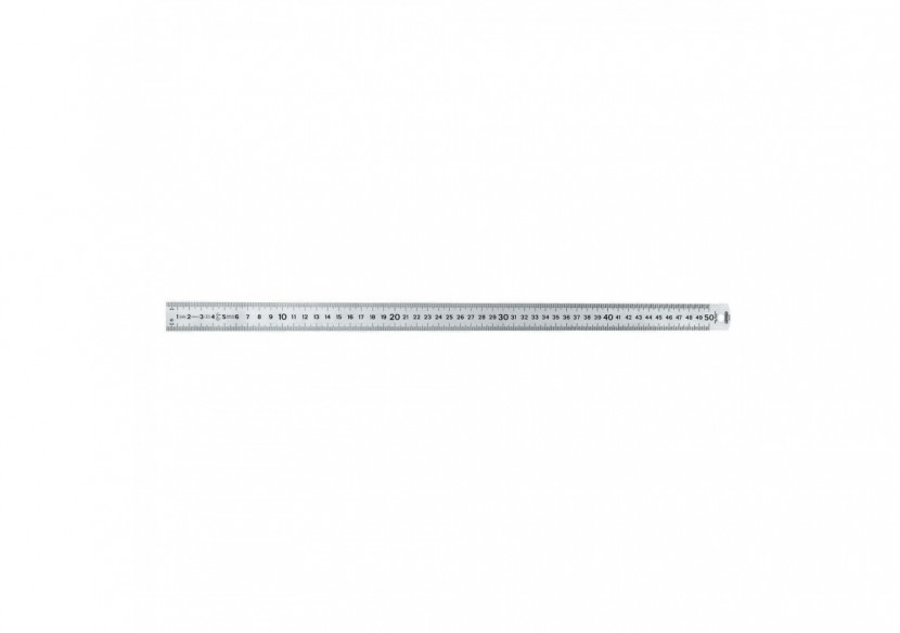 REGLET ACIER INOXYDABLE SEMI- FLEXIBLE 50CM X 25MM - 1-35-556 - Stanley