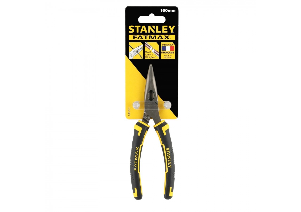 PINCE A BECS 1/2 RONDS LONGS COUDES 160MM FATMAX - 0-89-871 - Stanley