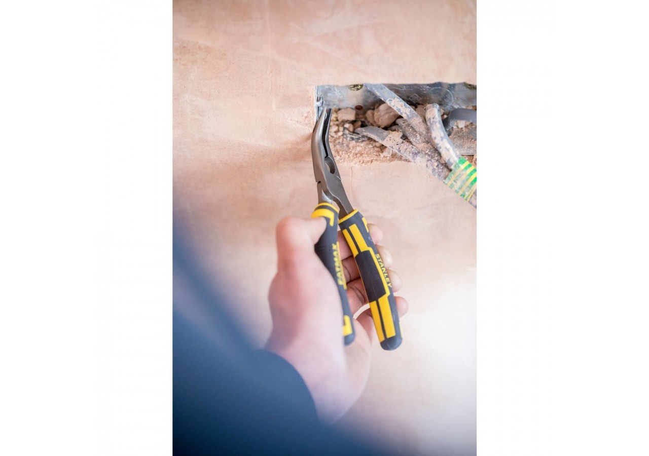 PINCE A BECS 1/2 RONDS LONGS COUDES 200MM FATMAX - 0-89-872 - Stanley