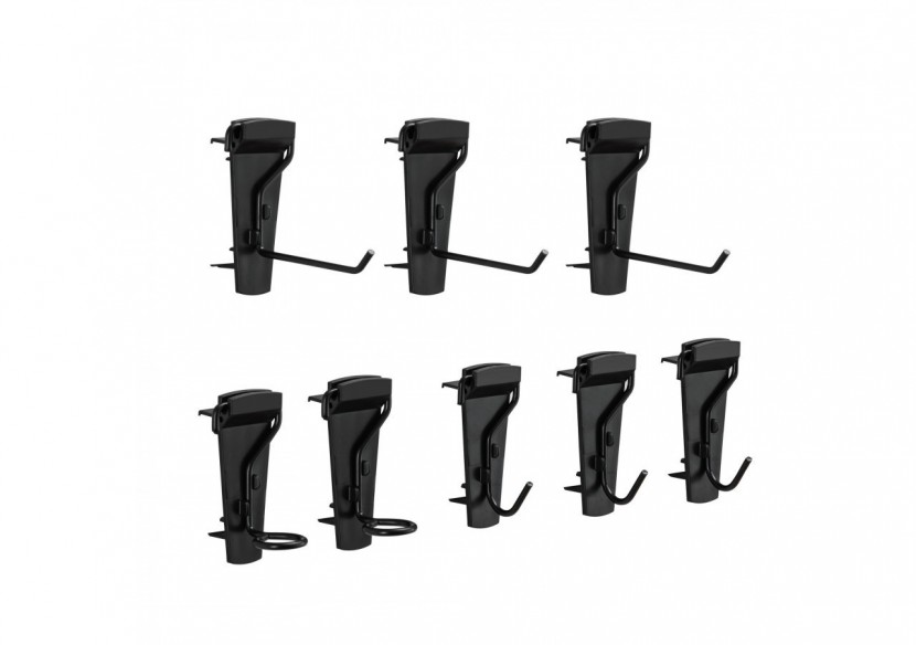 CROCHETS POUR OUTILS TRACKWALL - LOT DE 8 PIÈCES - STST82617-1 - Stanley