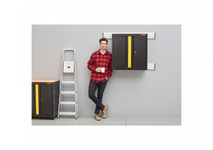 ARMOIRE MURALE 2 PORTES FACILE A MONTER 76 CM - STST97598-1 - Stanley