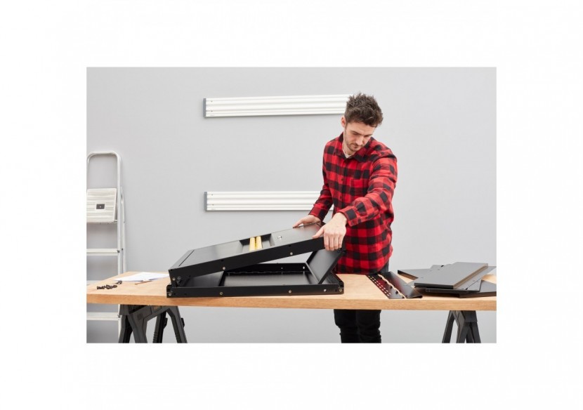 ARMOIRE MURALE 2 PORTES FACILE A MONTER 76 CM - STST97598-1 - Stanley