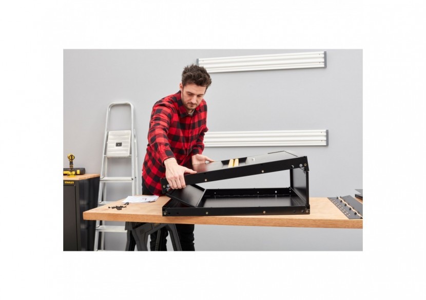 ARMOIRE MURALE 2 PORTES FACILE A MONTER 76 CM - STST97598-1 - Stanley