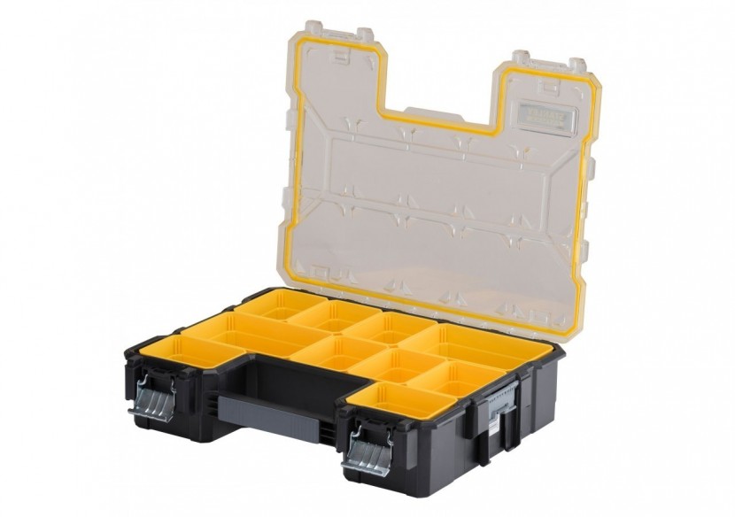 ORGANISEUR ETANCHE PROFONDEUR 106MM - 10 COMPARTIMENTS AMOVIBLES -
 FATMAX - 1-97-518 - Stanley