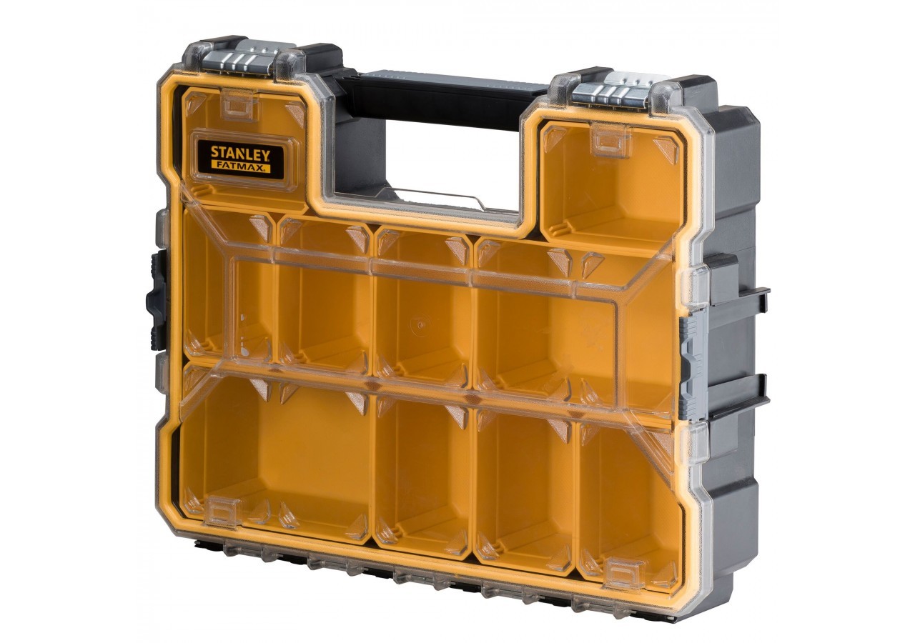 ORGANISEUR ETANCHE PROFONDEUR 106MM - 10 COMPARTIMENTS AMOVIBLES -
 FATMAX - 1-97-518 - Stanley