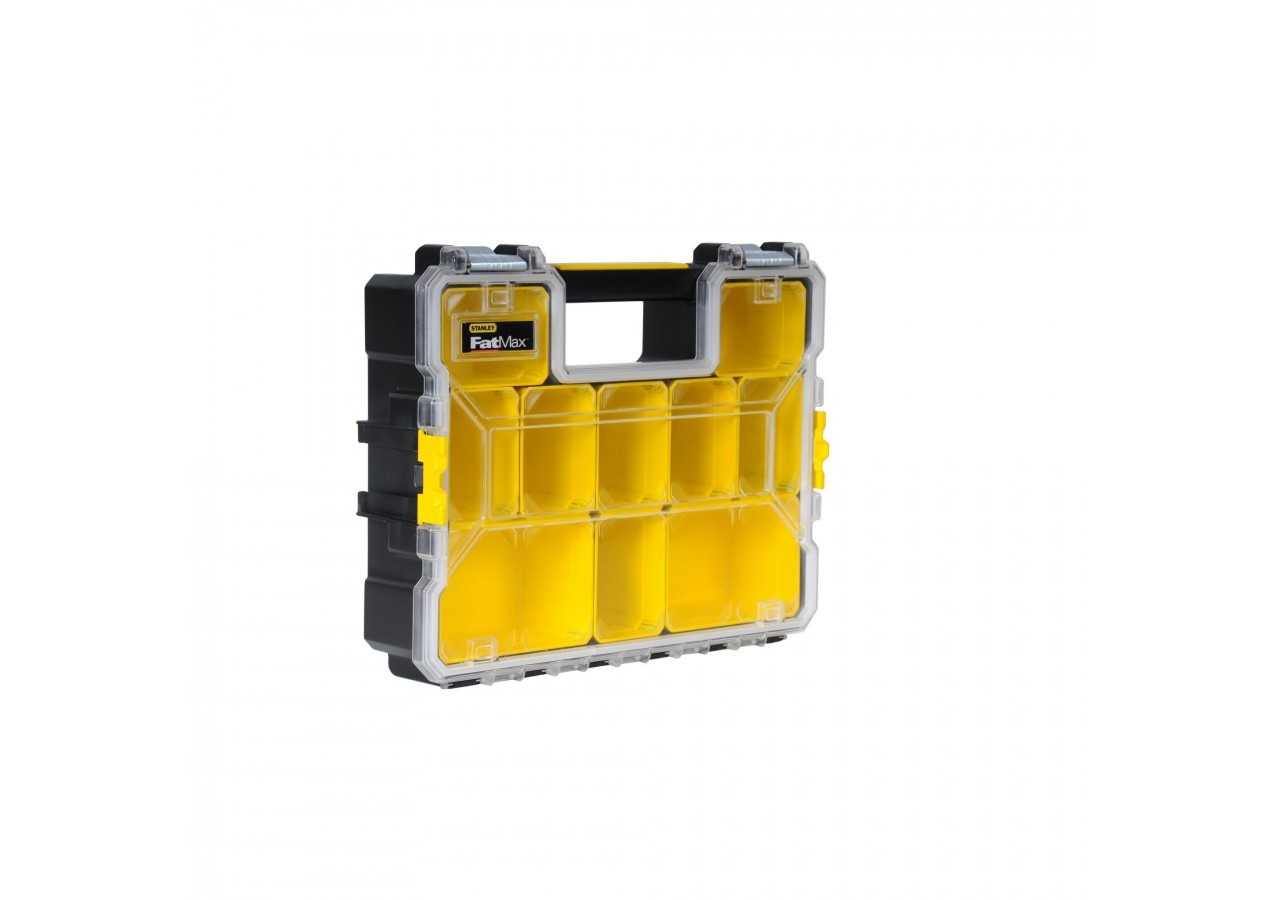 ORGANISEUR ETANCHE PROFONDEUR 106MM - 10 COMPARTIMENTS AMOVIBLES -
 FATMAX - 1-97-518 - Stanley