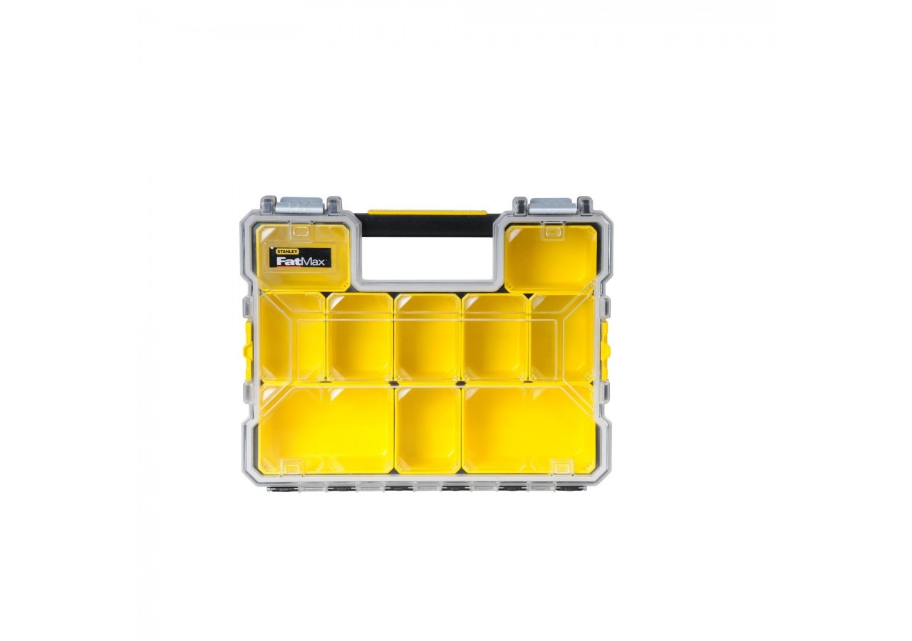 ORGANISEUR ETANCHE PROFONDEUR 106MM - 10 COMPARTIMENTS AMOVIBLES -
 FATMAX - 1-97-518 - Stanley