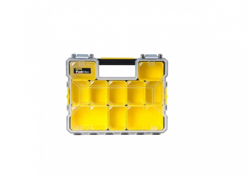 ORGANISEUR ETANCHE PROFONDEUR 106MM - 10 COMPARTIMENTS AMOVIBLES -
 FATMAX - 1-97-518 - Stanley