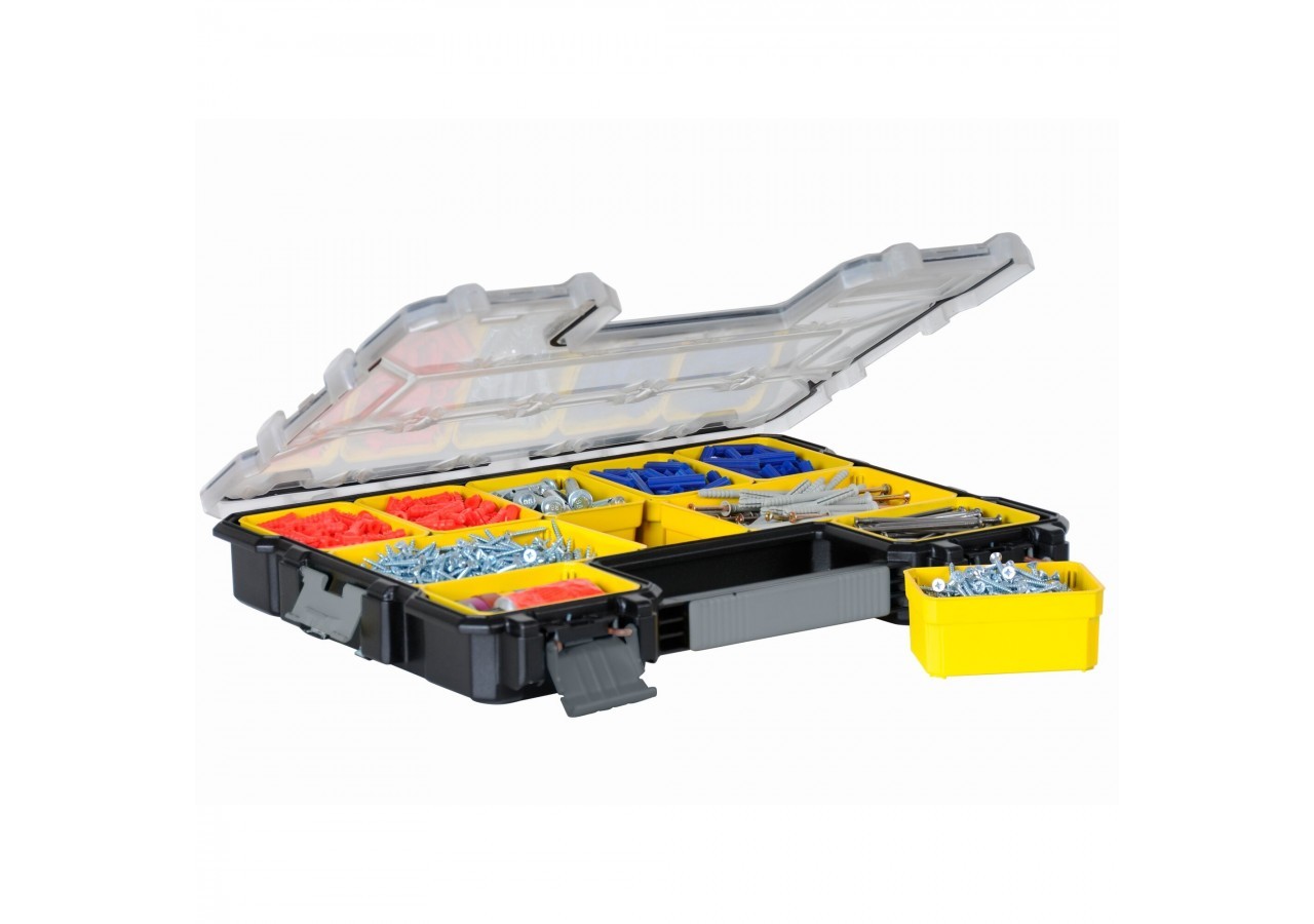 ORGANISEUR PROFONDEUR 64MM - 10 COMPARTIMENTS AMOVIBLES FATMAX - 1-97-519 - Stanley