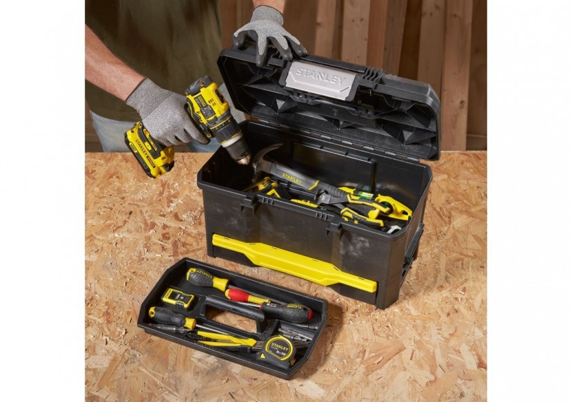 BOITE TOUCH LATCH 48CM AVEC TIROIR - 1-70-316 - Stanley