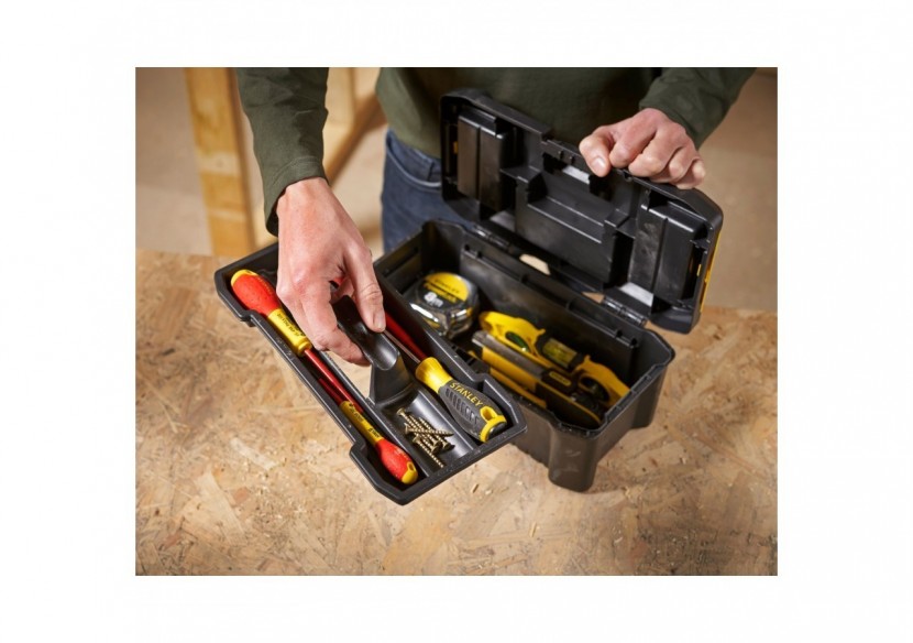 BOITE A OUTILS CLASSIC LINE 30CM ATT.METAL - STST1-75515 - Stanley