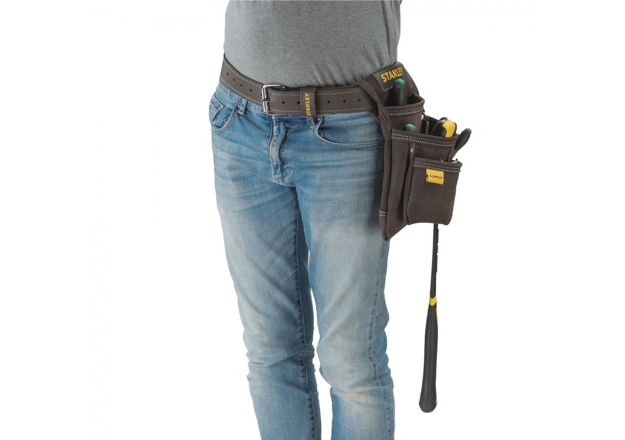 PORTE-OUTILS ET PORTE-MARTEAU CUIR SIMPLE - STST1-80114 - Stanley