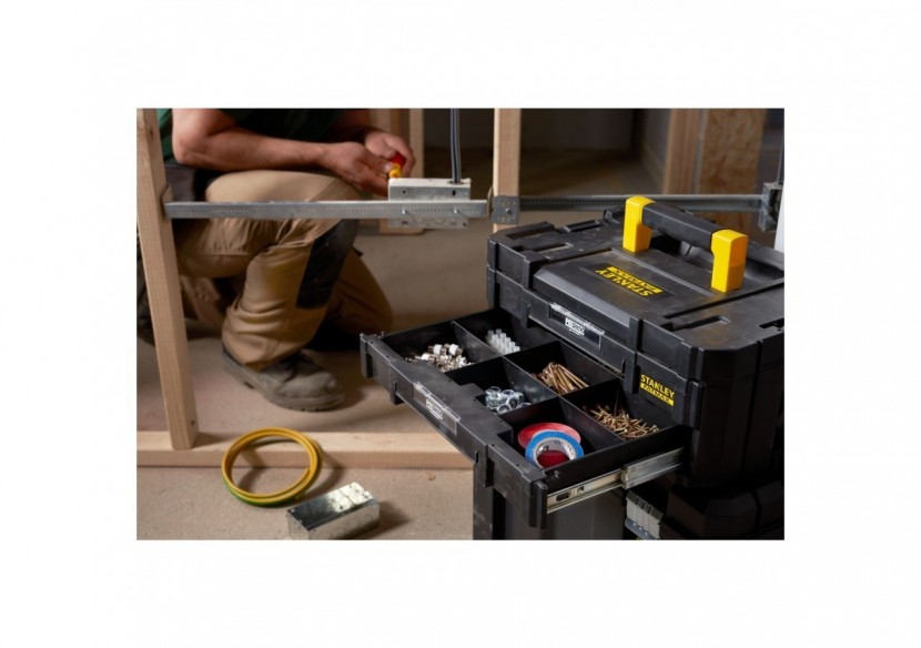 MALLETTE 2 TIROIRS PRO-STACK™ FATMAX - FMST1-71969 - Stanley MALLETTE 2 TIROIRS PRO-STACK™ FATMAX - FMST1-71969 - Stanley