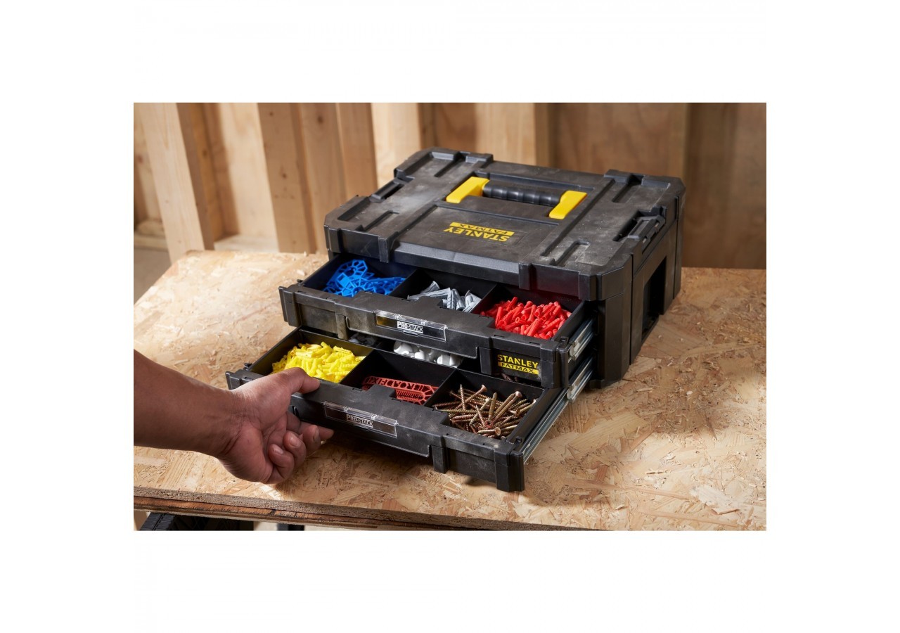 MALLETTE 2 TIROIRS PRO-STACK™ FATMAX - FMST1-71969 - Stanley