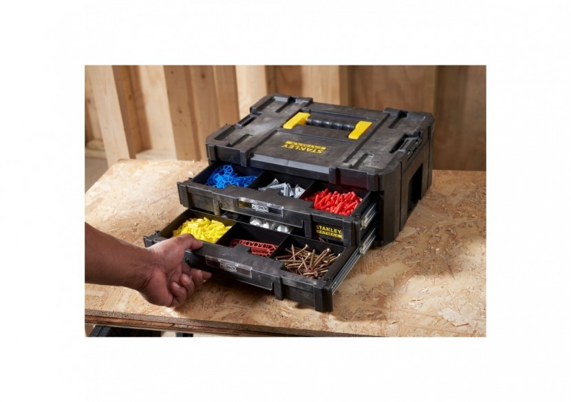 MALLETTE 2 TIROIRS PRO-STACK™ FATMAX - FMST1-71969 - Stanley MALLETTE 2 TIROIRS PRO-STACK™ FATMAX - FMST1-71969 - Stanley