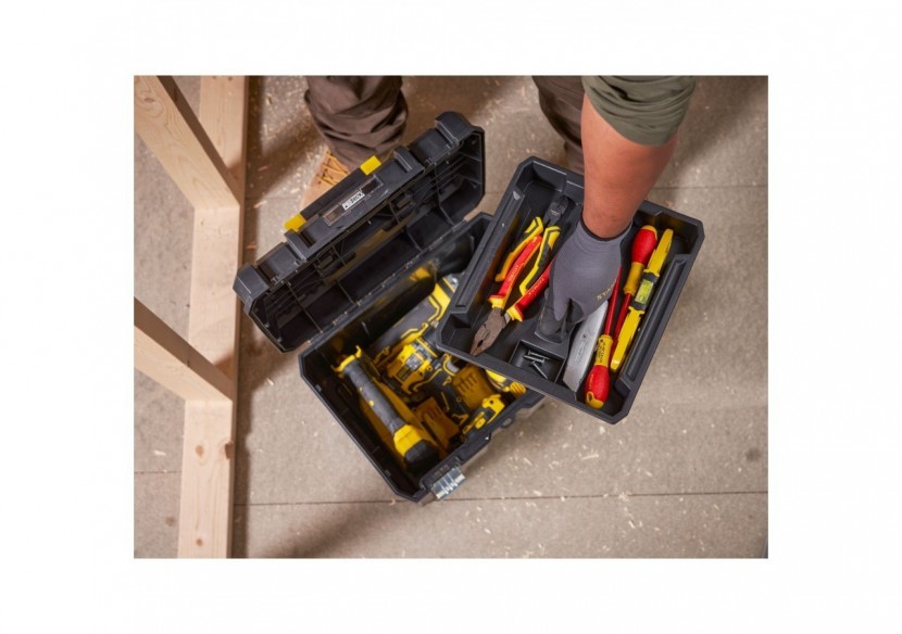 MALLETTE GRAND VOLUME PRO- STACK™ FATMAX - FMST1-71971 - Stanley MALLETTE GRAND VOLUME PRO- STACK™ FATMAX - FMST1-71971 - Stanley