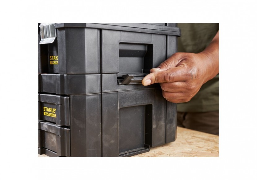 KIT MALLETTE + MALLETTE 2 TIROIRS PRO-STACK™ FATMAX - FMST1-71981 - Stanley KIT MALLETTE + MALLETTE 2 TIROIRS PRO-STACK™ FATMAX - FMST1-71981 - Stanley
