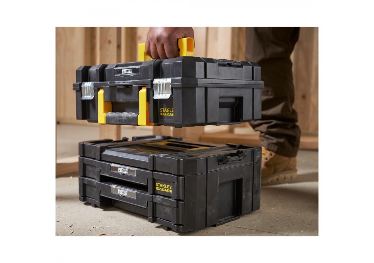 KIT MALLETTE + MALLETTE 2 TIROIRS PRO-STACK™ FATMAX - FMST1-71981 - Stanley