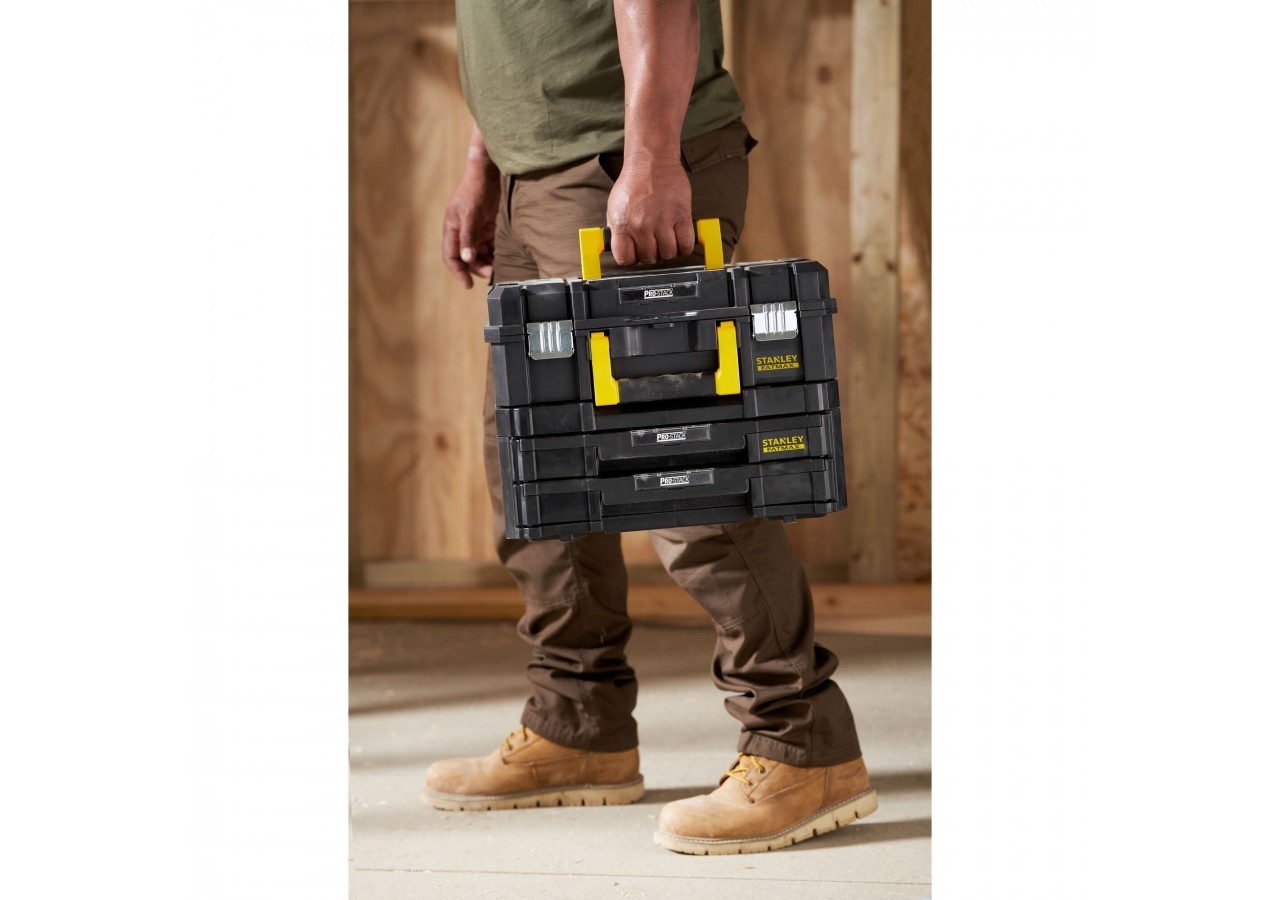 KIT MALLETTE + MALLETTE 2 TIROIRS PRO-STACK™ FATMAX - FMST1-71981 - Stanley