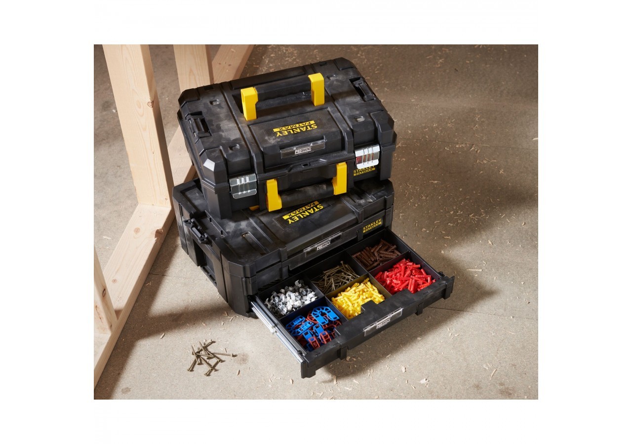 KIT MALLETTE + MALLETTE 2 TIROIRS PRO-STACK™ FATMAX - FMST1-71981 - Stanley