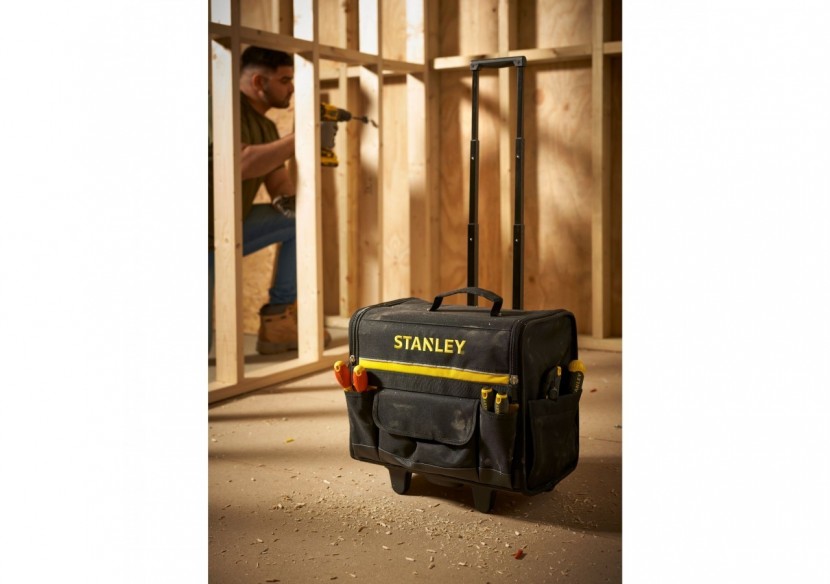 SAC A OUTILS SOFTBAG A ROULETTES - 1-97-515 - Stanley SAC A OUTILS SOFTBAG A ROULETTES - 1-97-515 - Stanley