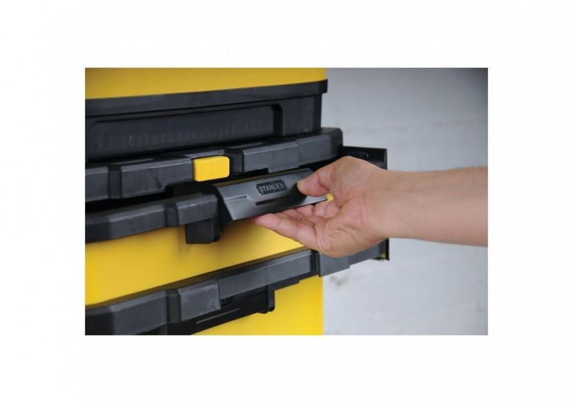 SERVANTE D'ATELIER BIMATIERE - 53L - 1-95-621 - Stanley SERVANTE D'ATELIER BIMATIERE - 53L - 1-95-621 - Stanley
