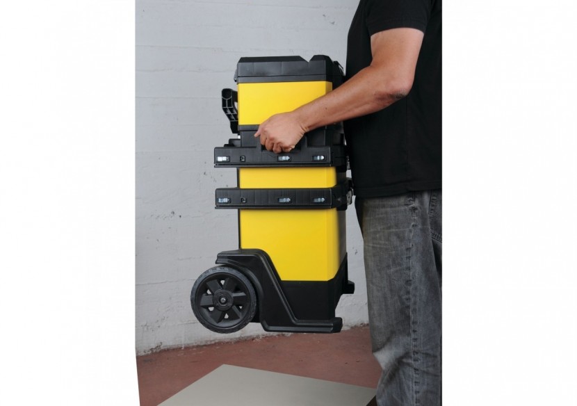 SERVANTE D'ATELIER BIMATIERE - 53L - 1-95-621 - Stanley SERVANTE D'ATELIER BIMATIERE - 53L - 1-95-621 - Stanley