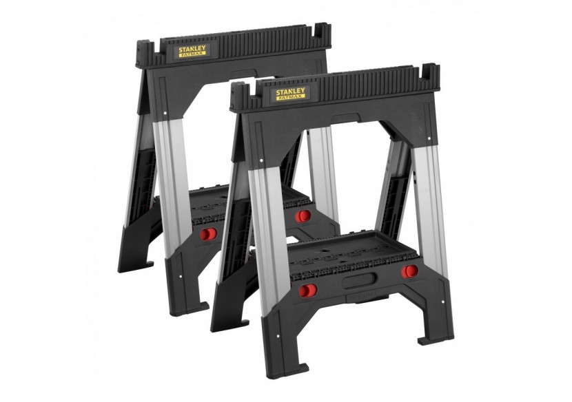TRETEAU BIMATIERE AJUSTABLE FATMAX - LOT DE 2 TRETEAUX - 1-92-980 - Stanley
