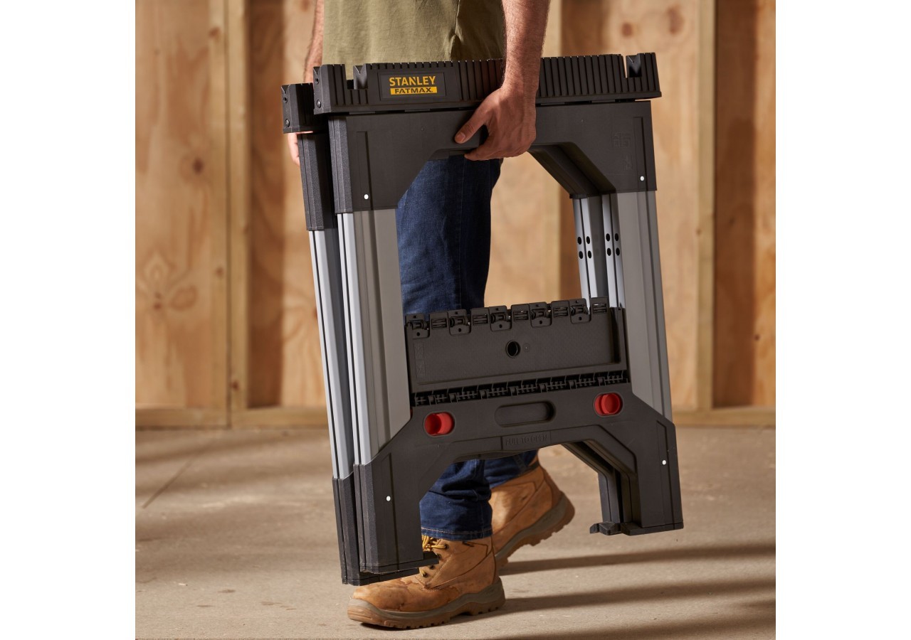 TRETEAU BIMATIERE AJUSTABLE FATMAX - LOT DE 2 TRETEAUX - 1-92-980 - Stanley