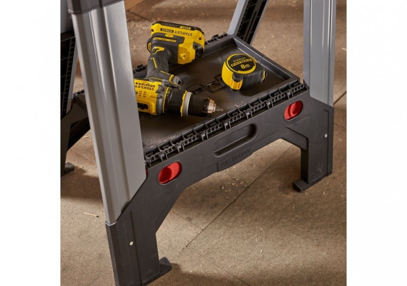 TRETEAU BIMATIERE AJUSTABLE FATMAX - LOT DE 2 TRETEAUX - 1-92-980 - Stanley