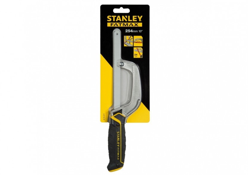 MINI SCIE A METAUX A ARMATURE METALLIQUE 300MM - 0-15-211 - Stanley