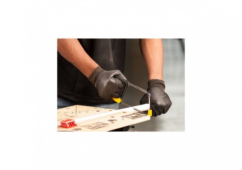 SCIE A METAUX JUNIOR POIGNEE REVOLVER 150MM - 0-15-218 - Stanley