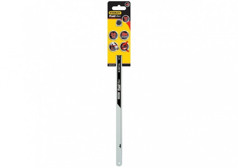 LAME DE SCIE A METAUX - CARTE 2 LAMES BIMETAL FATMAX 10 DENTS - FMHT0-20195 - Stanley
