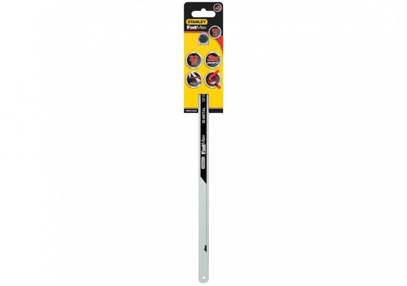 LAME DE SCIE A METAUX - CARTE 2 LAMES BIMETAL FATMAX 12 DENTS - FMHT0-20196 - Stanley
