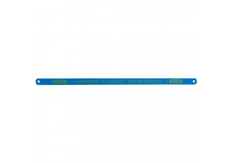 LAME DE SCIE A METAUX - BOITE 100 LAMES HSS BIMETAL LASER 12 DENTS - 1-15-559 - Stanley 2