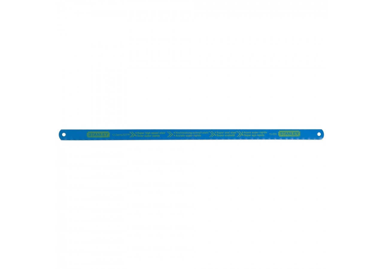 LAME DE SCIE A METAUX - BOITE 100 LAMES HSS BIMETAL LASER 12 DENTS - 1-15-559 - Stanley