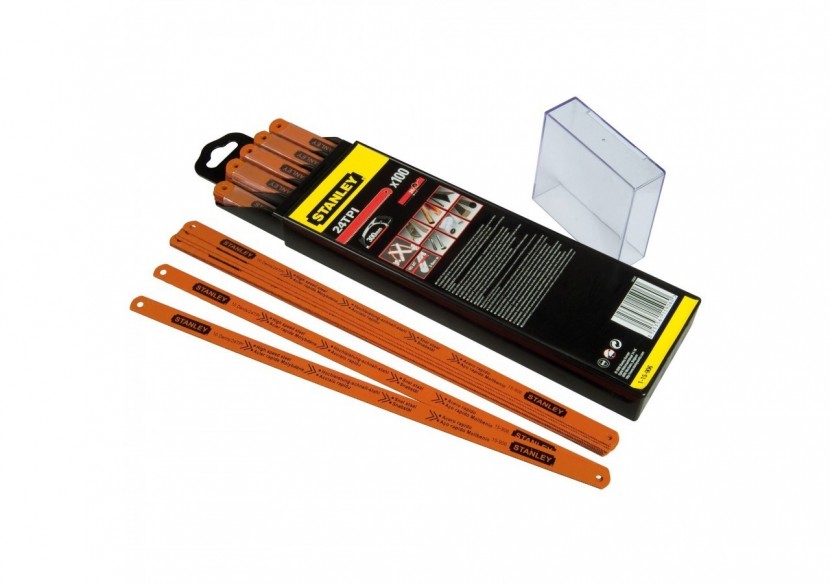 LAME DE SCIE A METAUX - BOITE 100 LAMES RUBIS HSS MOLY 10 DENTS - 1-15-906 - Stanley