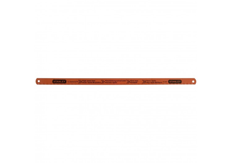 LAME DE SCIE A METAUX - BOITE 100 LAMES RUBIS HSS MOLY 12 DENTS - 1-15-907 - Stanley 2
