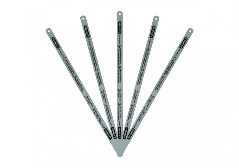 LAME DE SCIE A METAUX - CARTE 5 LAMES FLEXIBLE LION 10 DENTS - 2-15-842 - Stanley