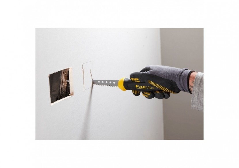 SCIE A GUICHET SPECIALE PANNEAUX DE PLATRE 150MM + ETUI FATMAX - 2-20-556 - Stanley