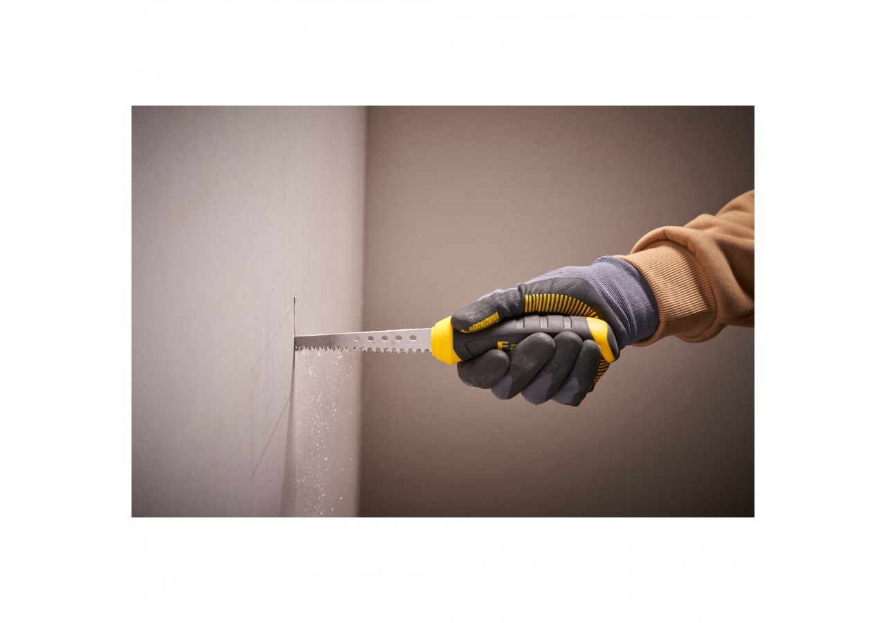 SCIE A GUICHET SPECIALE PANNEAUX DE PLATRE 150MM + ETUI FATMAX - CUTCASE DE 10 - 7-20-556 - Stanley