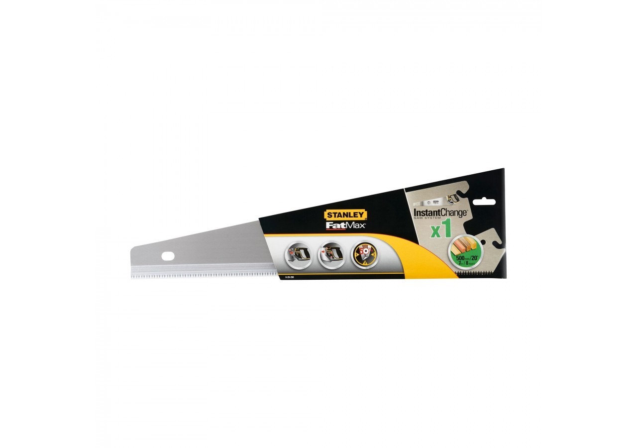 LAME DE SCIE INSTANTCHANGE - 1 LAME JET CUT COUPE DE DEBIT 500MM - FATMAX PRO - 0-20-200 - Stanley