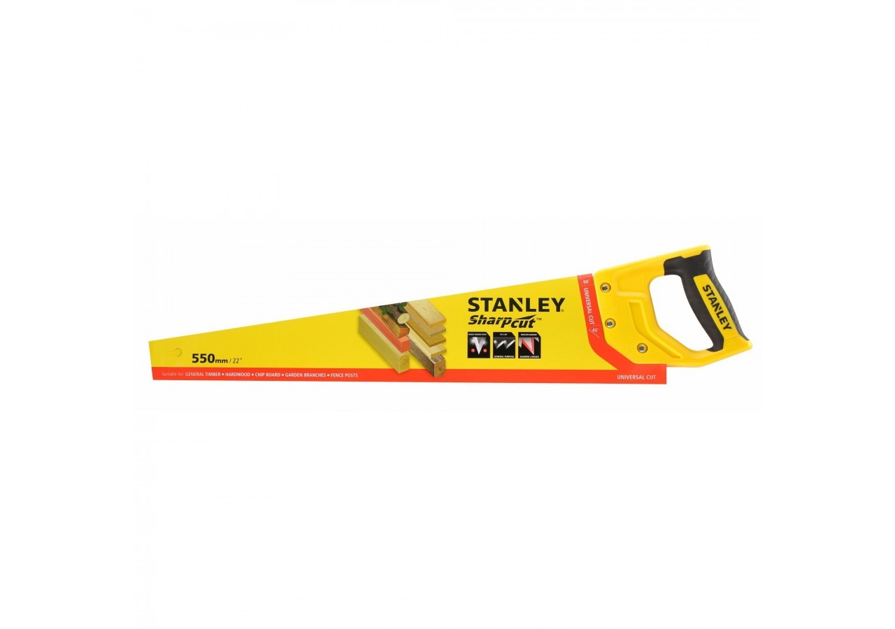 SCIE EGOINE SHARPCUT COUPE DE DEBIT 550MM - STHT20368-1 - Stanley