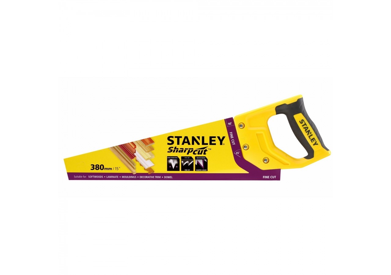 SCIE EGOINE SHARPCUT COUPE FINE 380MM - STHT20369-1 - Stanley
