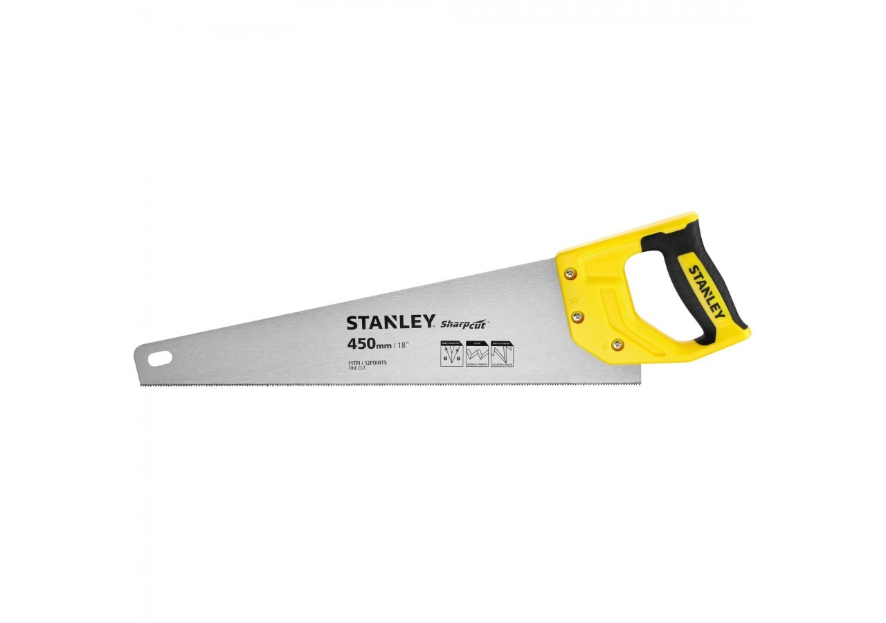 SCIE EGOINE SHARPCUT COUPE FINE 450MM - STHT20370-1 - Stanley