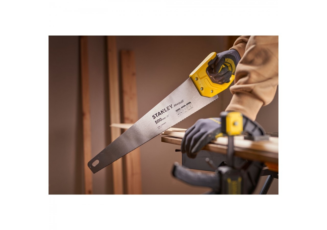 SCIE EGOINE SHARPCUT COUPE FINE 500MM - STHT20371-1 - Stanley