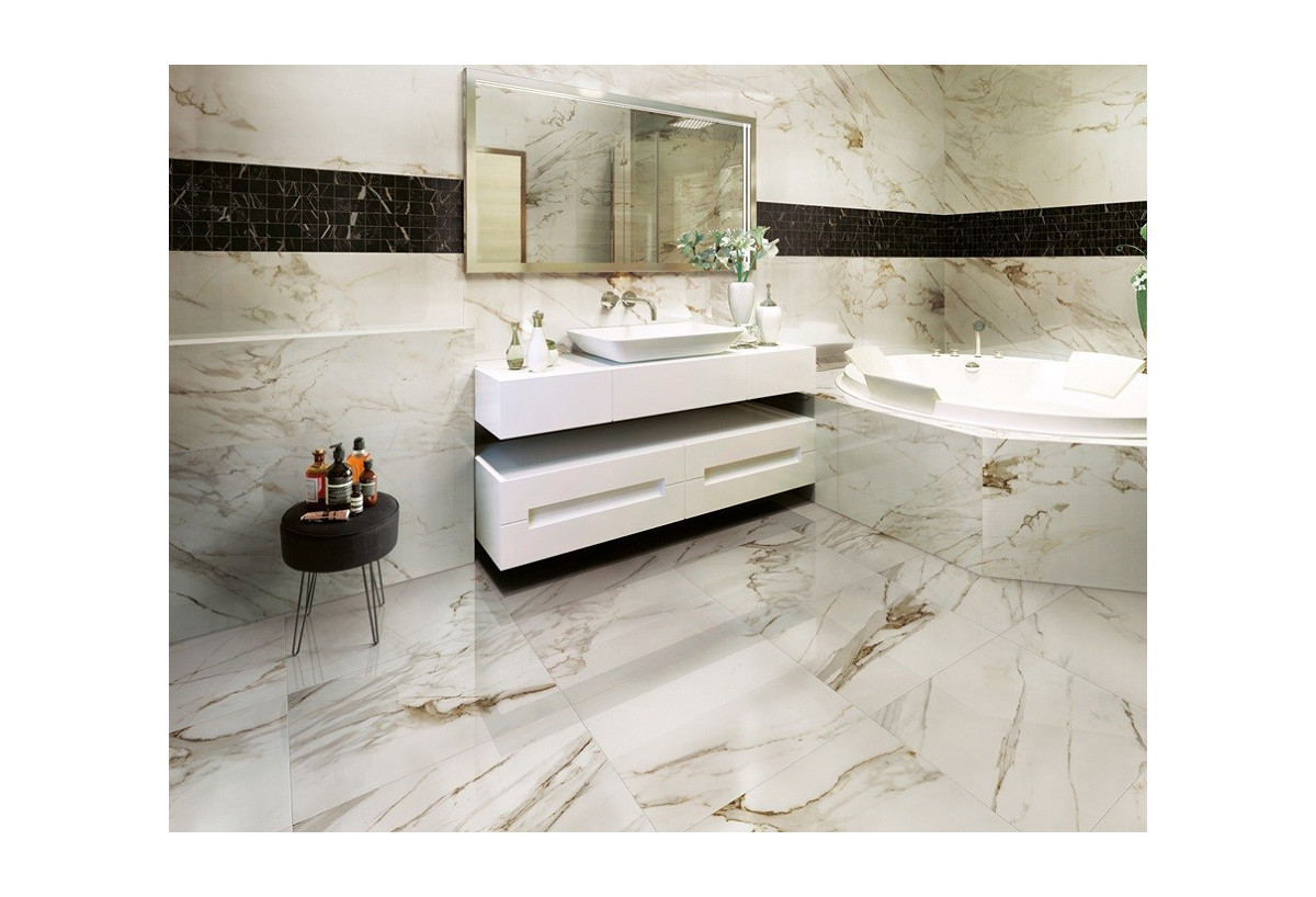 Carrelage sol et mur intérieur grès cérame Canova - Alfalux : Confort'Mat